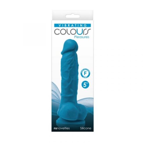 Colours Pleasures 5" Vibrating - Blue