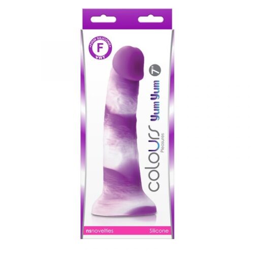 Colours Yum Yum 7″ Dildo Purple