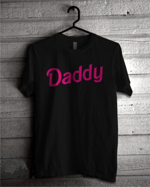 Casual Daddy Printed T-Shirt Black