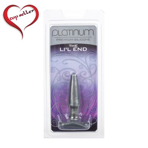 Platinum Premium Silicone The Li'l End Charcoal