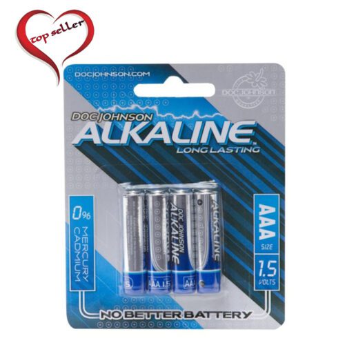 Alkaline Batteries 4 Pack AAA Size