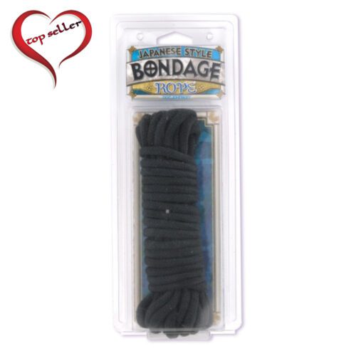 Japanese Style Bondage Rope Black