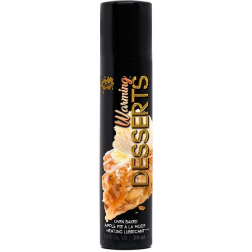 1 oz Wet Warming Desserts Lube Apple Pie A La Mode