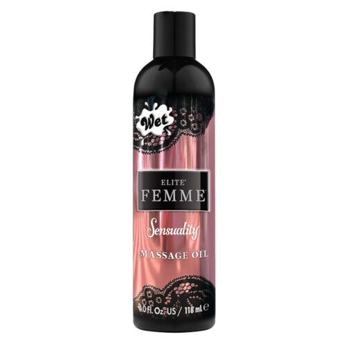 4 oz. Elite Femme Massage Oil Sensuality