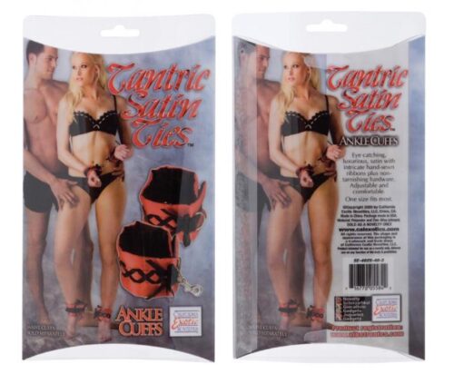 Tantric Satin Ties – Ankle Cuffs