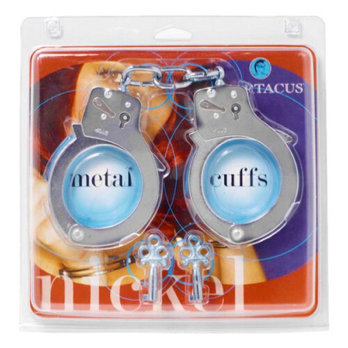 Nickel Single Lock Handcuffs BSPL-08G1B