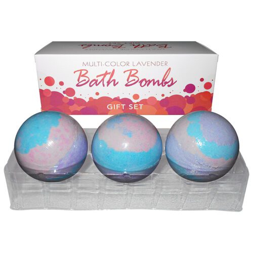 Multi-Color Bath Bomb 3 Pack