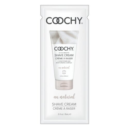 15 ml Coochy Shave Cream Au Natural Foil