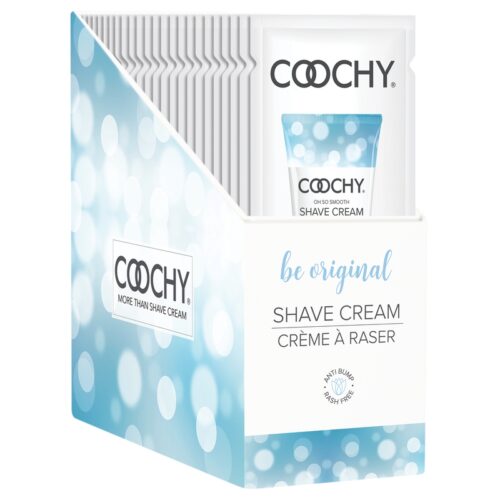 15 ml Coochy Shave Cream Be Original Display of 24 Foils
