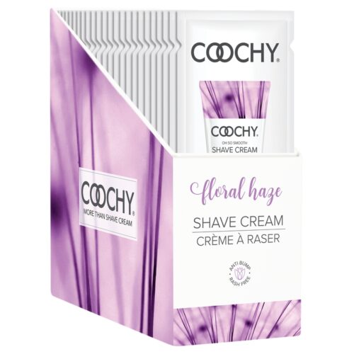 15 ml Coochy Shave Cream Floral Haze Display of 24 Foils