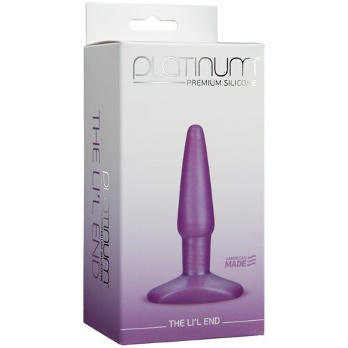 Platinum Premium Silicone The Li'l End Purple