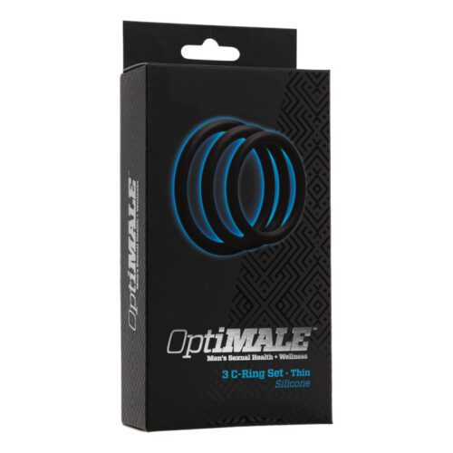 Optimale 3 C-Ring Set Thin Black 1