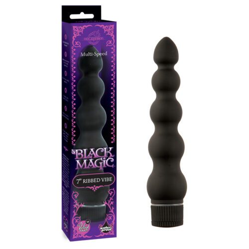 Black Magic 7” Ribbed Vibe