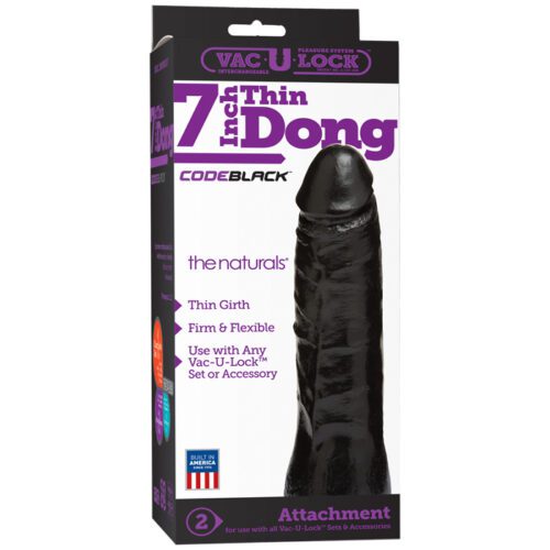 CodeBlack Vac-U-Lock 7″ Thin Dong