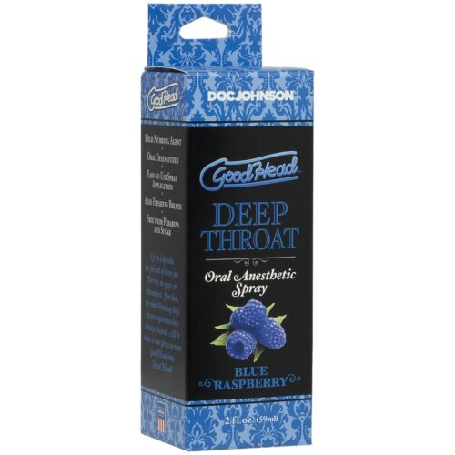 GoodHead™ Deep Throat Spray Blue Raspberry