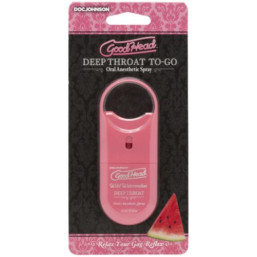 GoodHead™ To-Go Deep Throat Spray Wild Watermelon