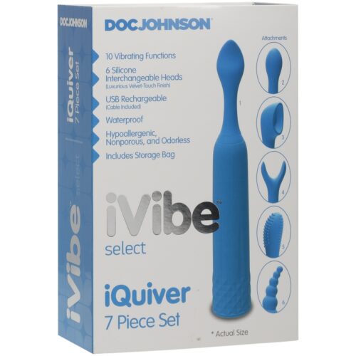 iVibe™ Select iQuiver 7 Piece Set Periwinkle Blue 1