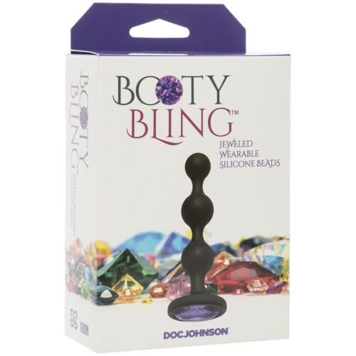 Booty Bling Silicone Beads Purple