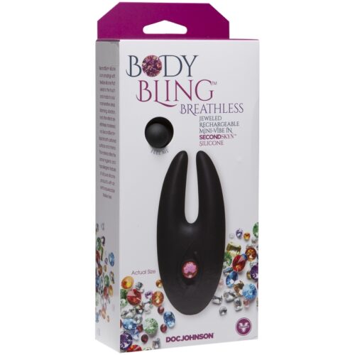 Body Bling Breathless Rechargeable Mini Vibe Pink 1