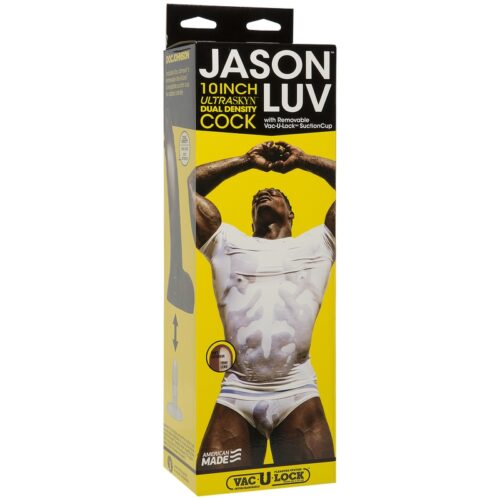 Jason Luv 10” UltraSkyn™ Cock with Removable Vac-U-Lock™ Suction Cup