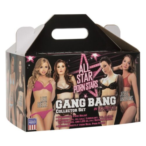 All Star Porn Stars Gang Bang Collector's Set