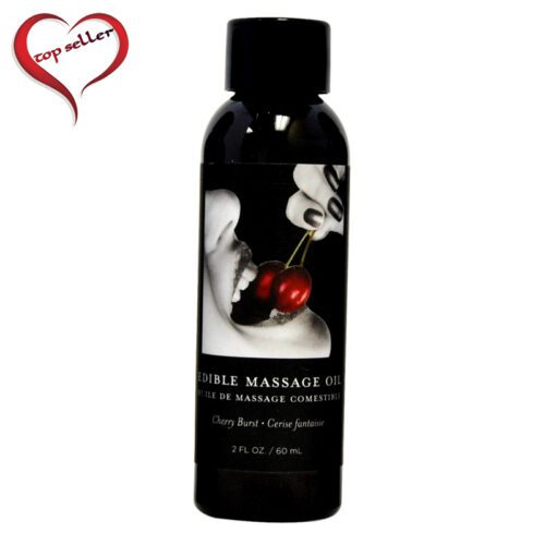 2 oz. Edible Massage Oil Cherry