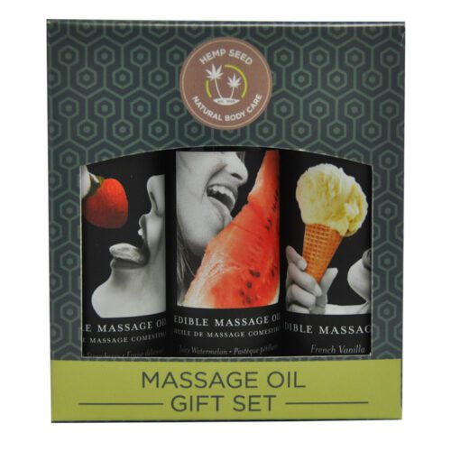 2 oz Edible Massage Oil Gift Set 1