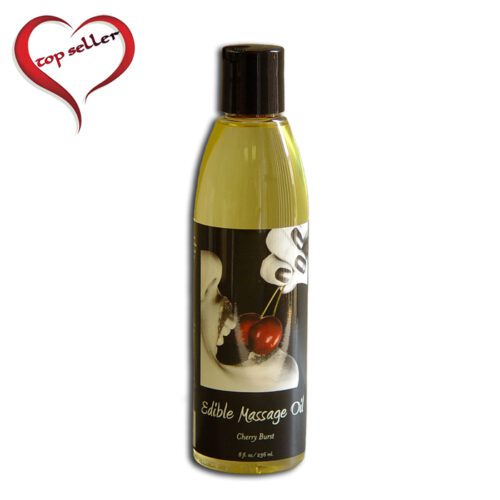 8 oz. Edible Massage Oil Cherry 1