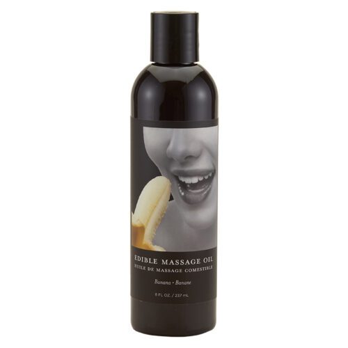 8 oz. Edible Massage Oil Banana