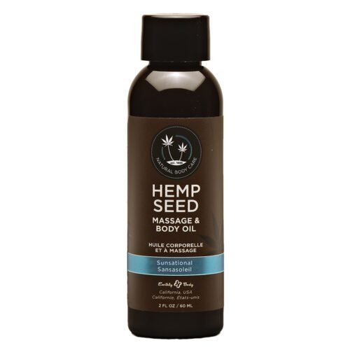 2 oz. Hemp Seed Massage Oil Sunsational