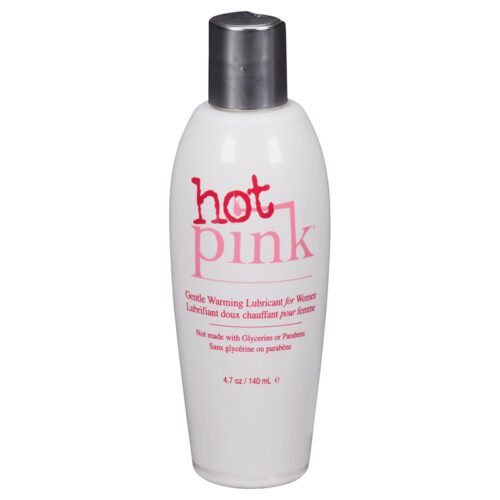 4.7 oz Hot Pink Warming Water Based Lube 1