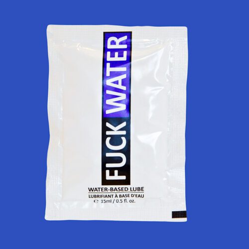 Non-Friction Products 15 ml Fuckwater Water-Based Foil Pac 1