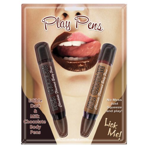 Play Pens 2 Pack Dark & Milk Chocolate Pens