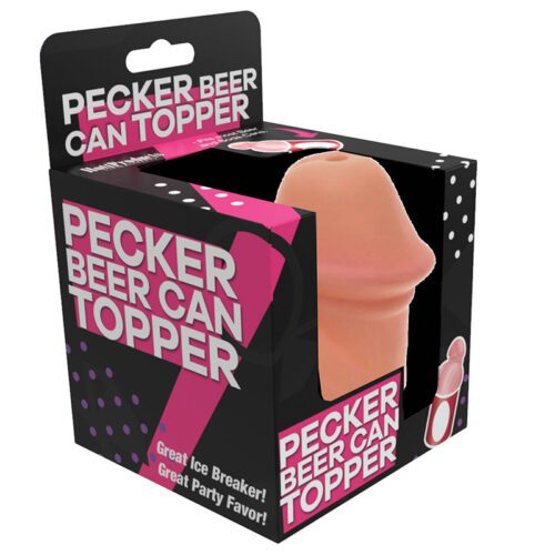 Pecker Beer Can Topper