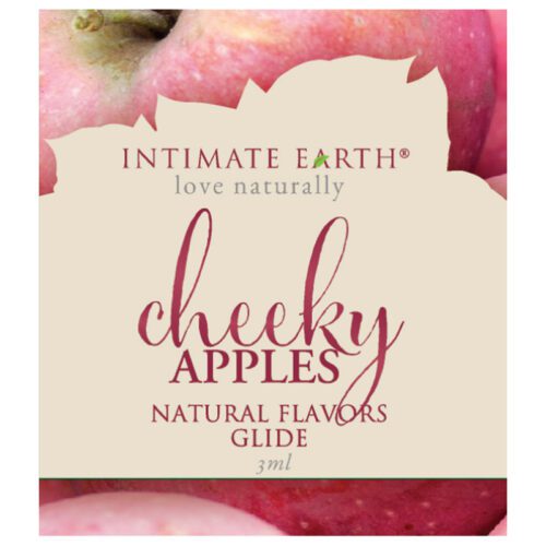 3 ml Flavored Lubricant Pouch Cheeky Apples 1