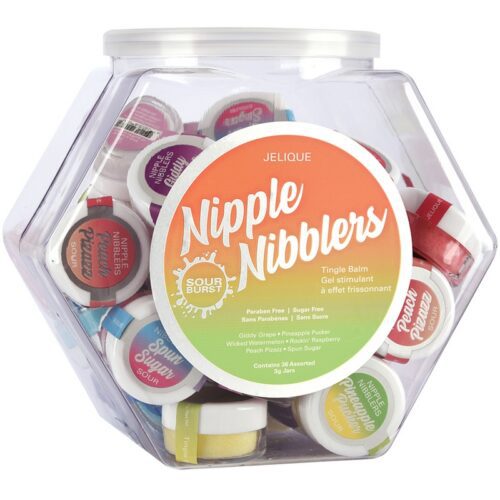 Jelique Products 3 g. Nipple Nibblers Sour Tingle Balm Mixed Bowl of 36