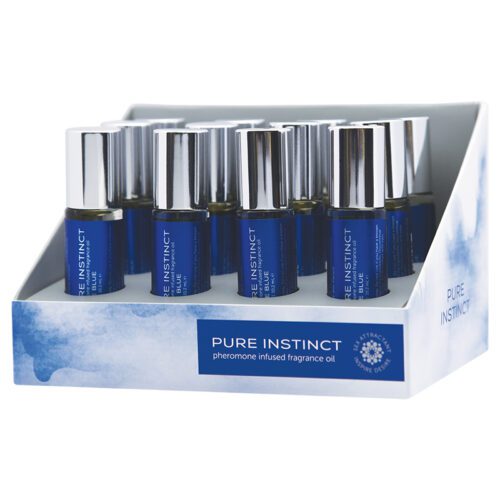 Jelique Products Pure Instinct Roll On True Blue Display of 12