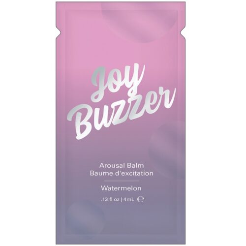 Jelique Products 4 ml Joy Buzzer Arousal Balm Watermelon Foil Pac 1