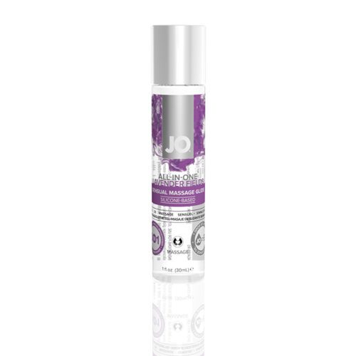 JO All-In-One Massage Glide 1 oz Lavender