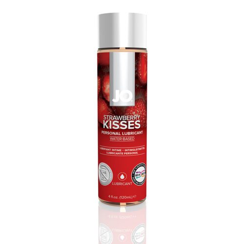 JO Flavored Lubricant 4 oz Strawberry Kiss