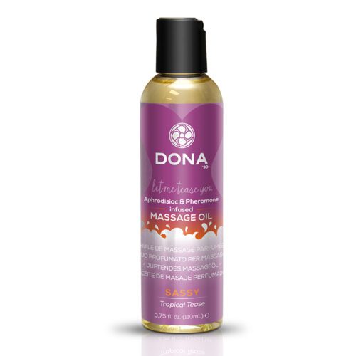 Dona Massage Oil 3.75 oz Tropical Tease 1