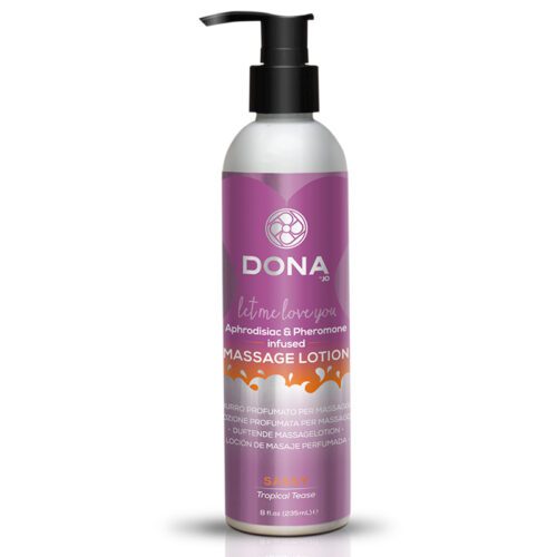 Dona Massage Lotion 8 oz Tropical Tease