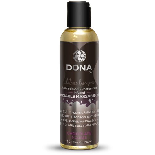 Dona Kissable Massage Oil 3.75 oz Chocolate Mousse