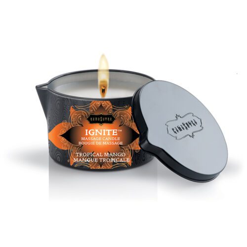 Ignite Massage Candle 6 oz Tropical Mango