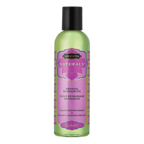 Naturals Massage Oil 2 oz Island Passion Berry