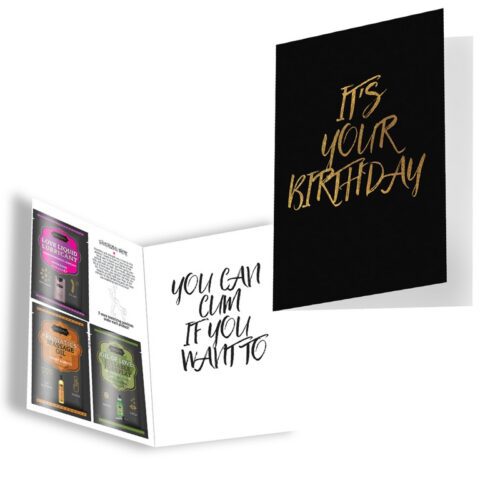 Naughty Notes Greeting Card It's Your Birthday