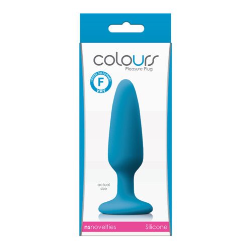 Colours Pleasures Small Plug Blue 1