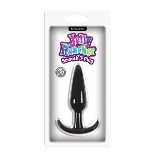 Jelly Rancher T-Plug – Smooth Black 1