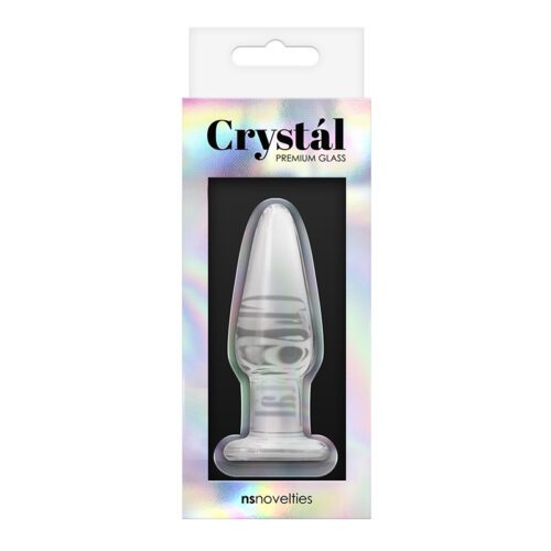 Crystal Small Tapered Plug Clear 1