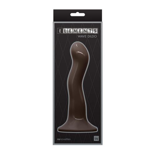 IElements Wave Dildo Black 1